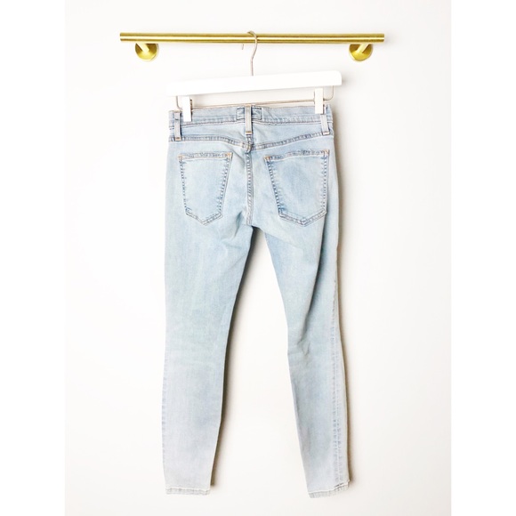 Current Elliott Stiletto Skinny Jeans Clear Water - Picture 7 of 7